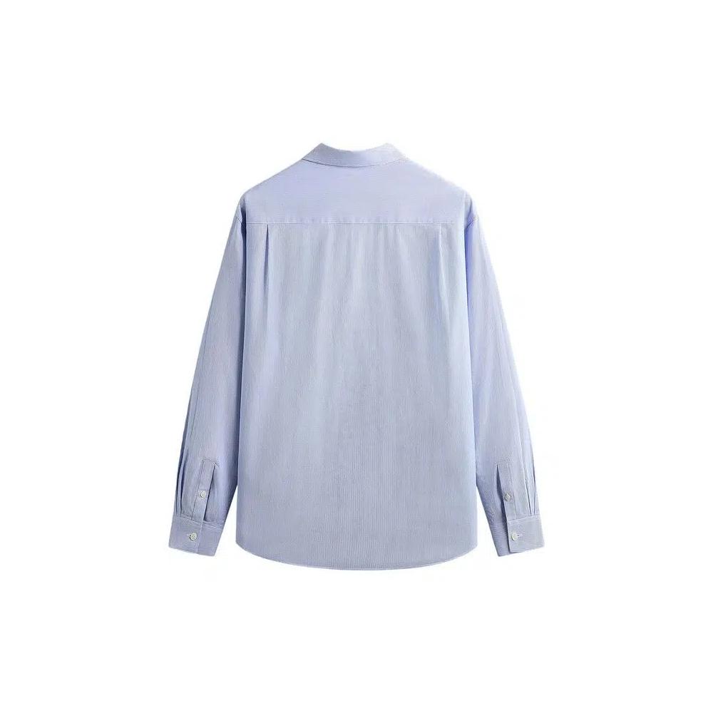 Рубашки на пуговицах Kith Textured Microstripe Ian Popover Shirt 'Marina' 2