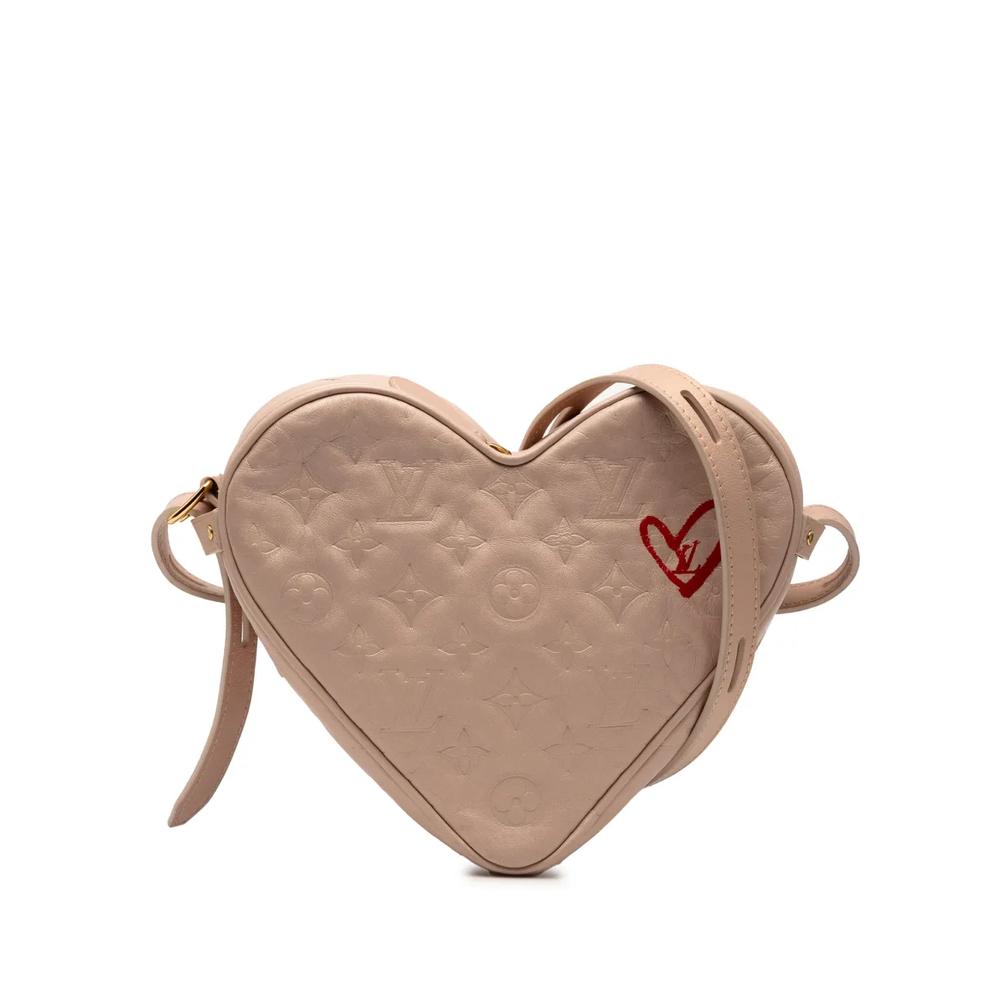 Сумка через плечо Fall In Love Sac Coeur с тисненой монограммой (2021-2025 годы) 1