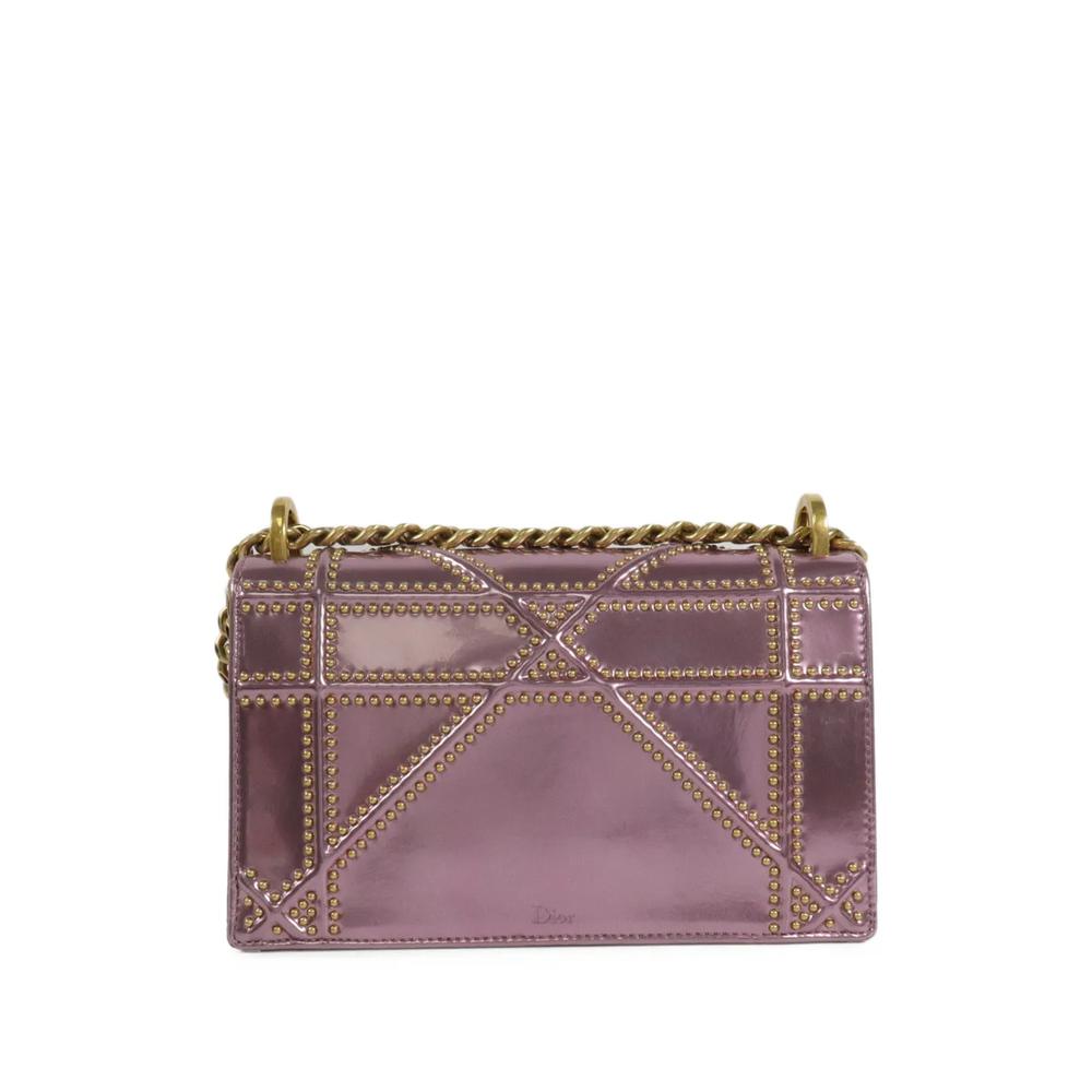 small Diorama studded shoulder bag 2
