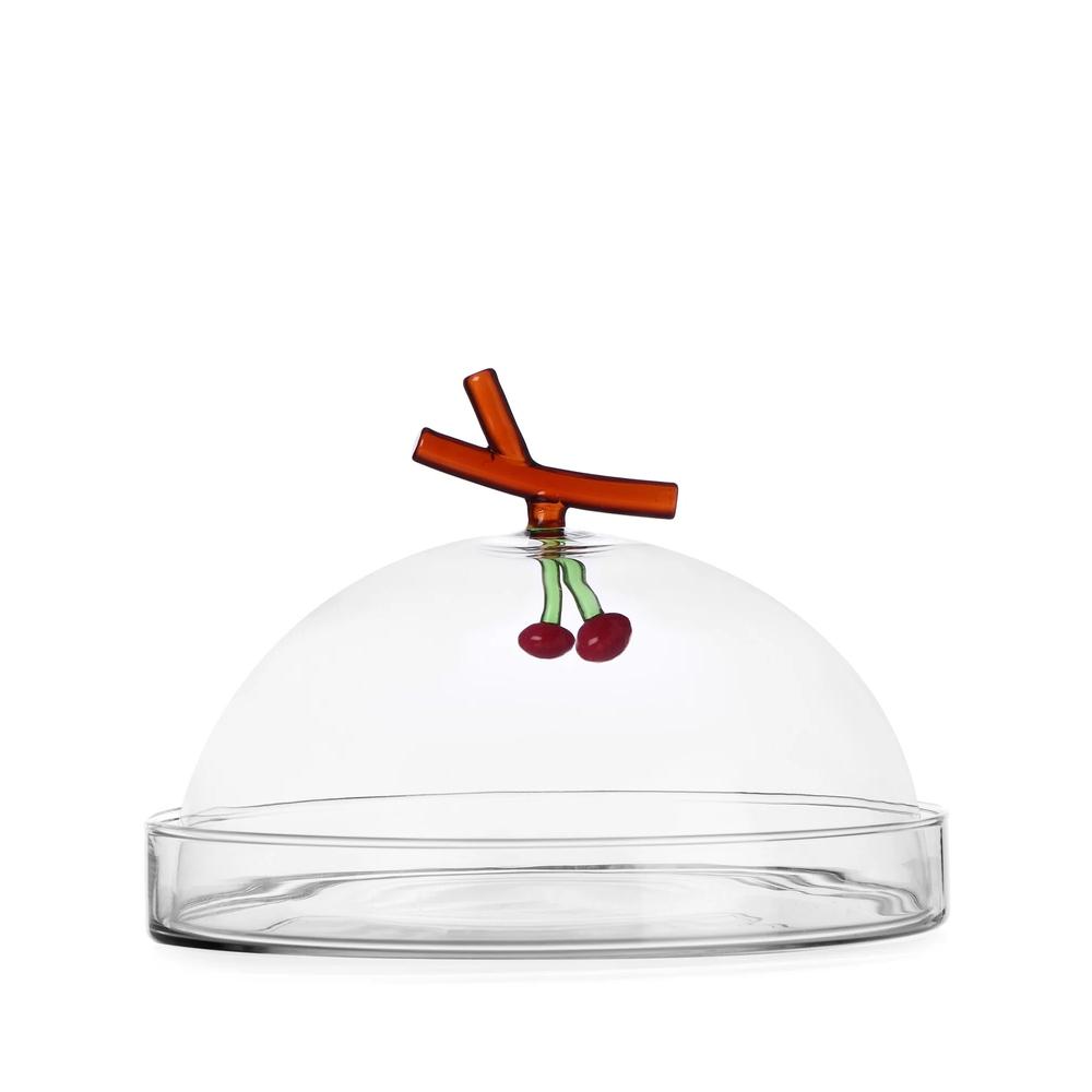 Стеклянное блюдо Cherry 1