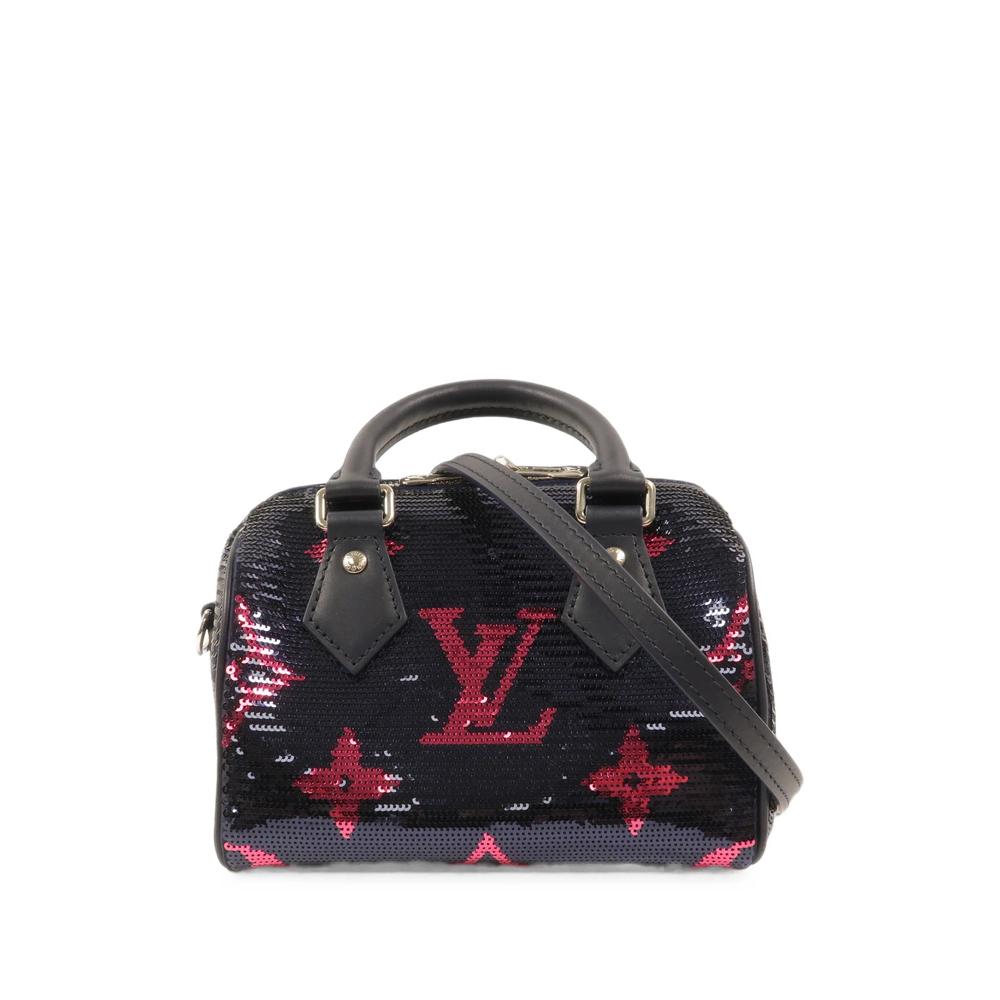mini 18 Speedy Bandoulière sequin tote bag 1