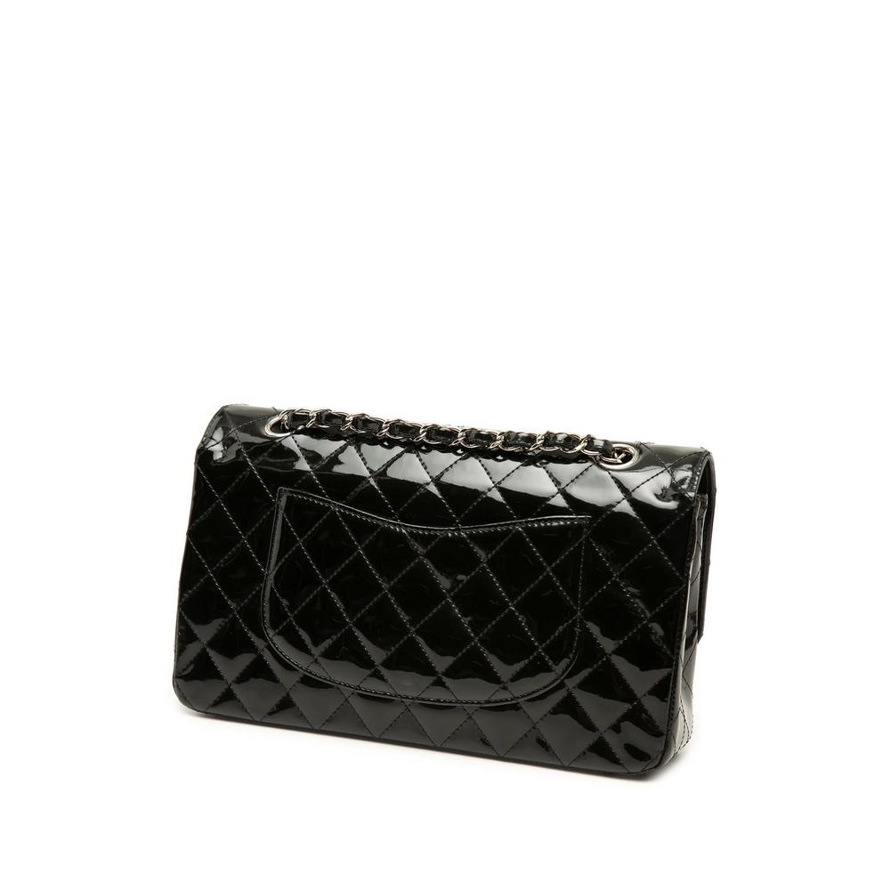 2009-2010 Medium Classic Patent Double Flap shoulder bag 3