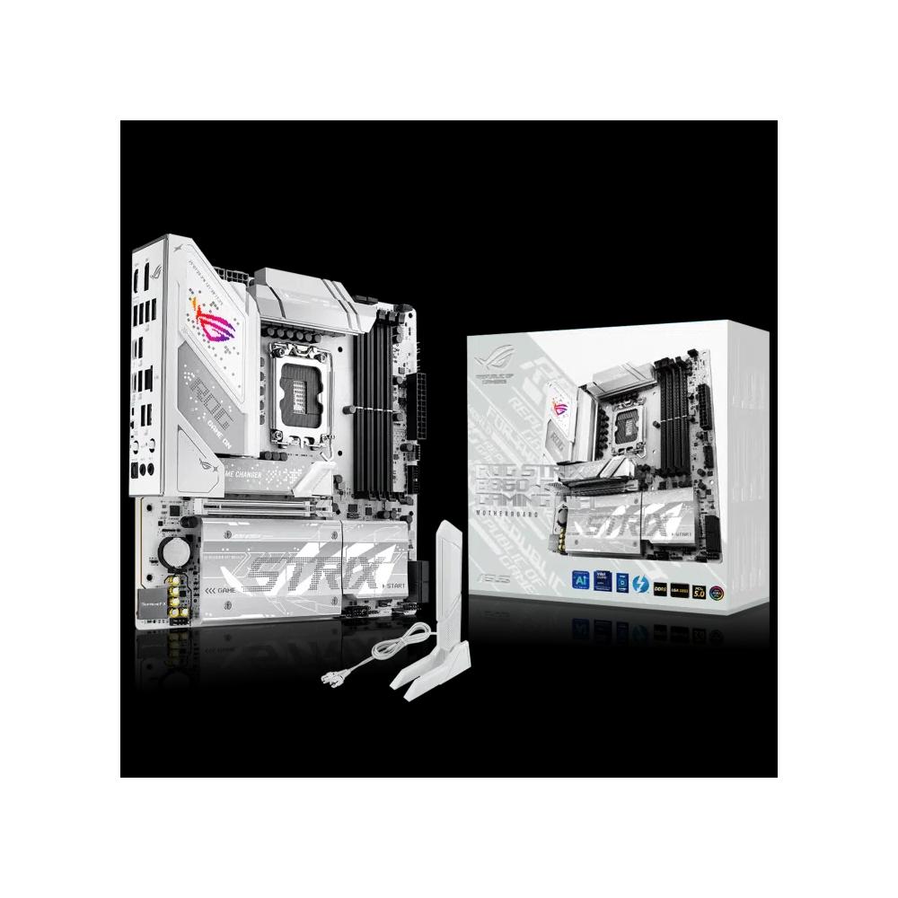 ASUS ROG STRIX B860-G GAMING WIFI Micro-ATX белая материнская плата (DDR5) 1