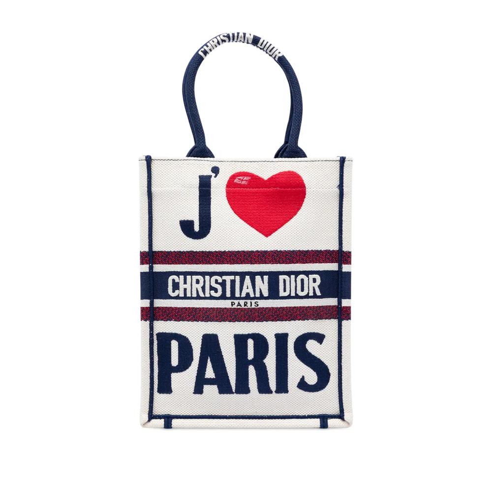 Сумка-тоут I Love Paris Vertical Book с вышивкой (2021 год) 1