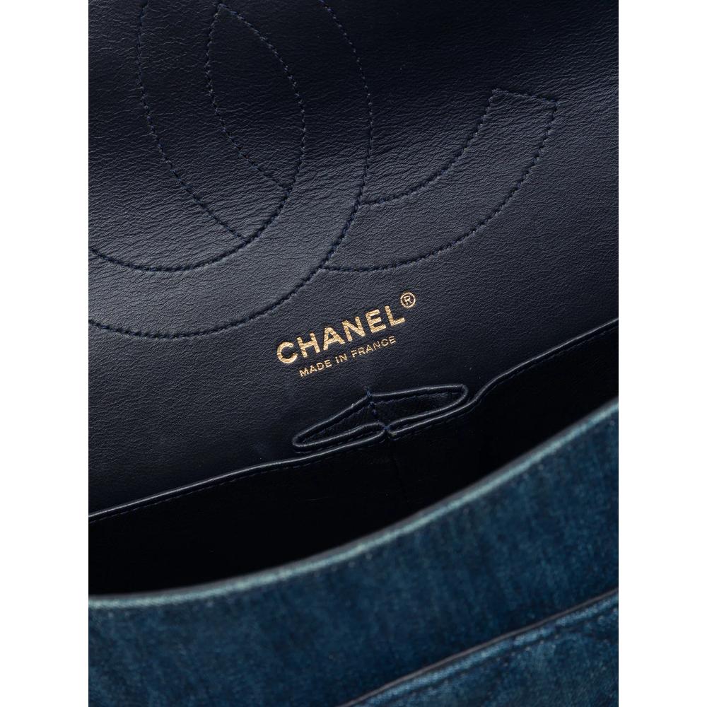 2012 Quilted Denim Reissue 2.55 Double Flap 227 shoulder bag 6