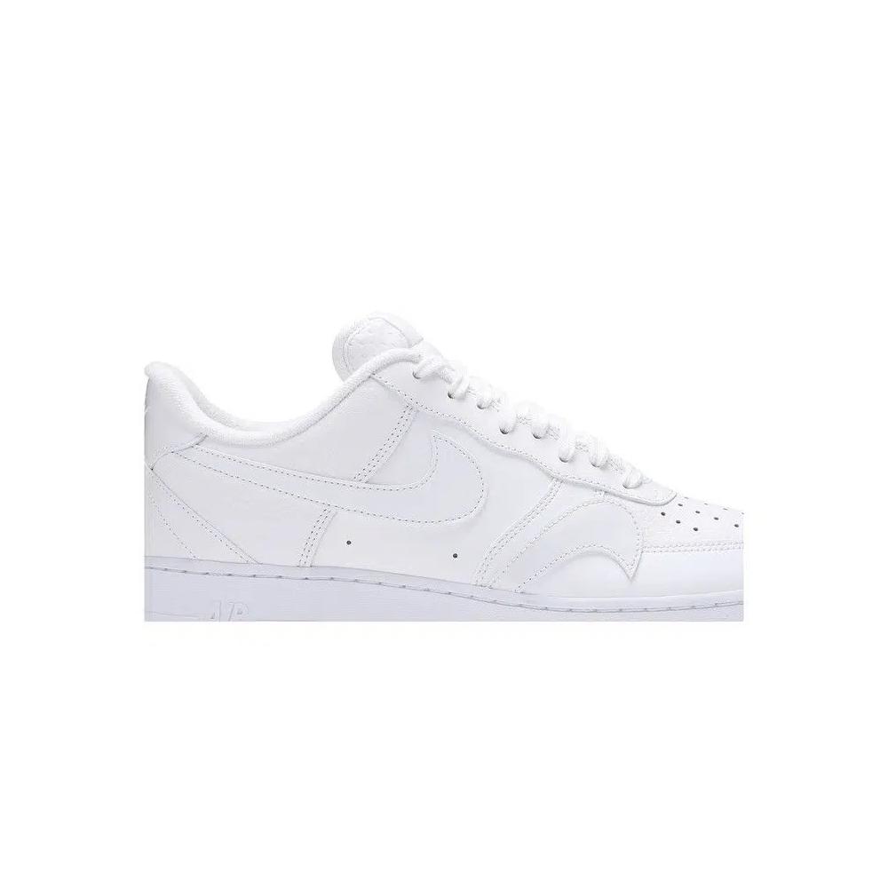 Кроссовки Nike Air Force 1 '07 LV8 'Misplaced Swoosh - Triple White' 2