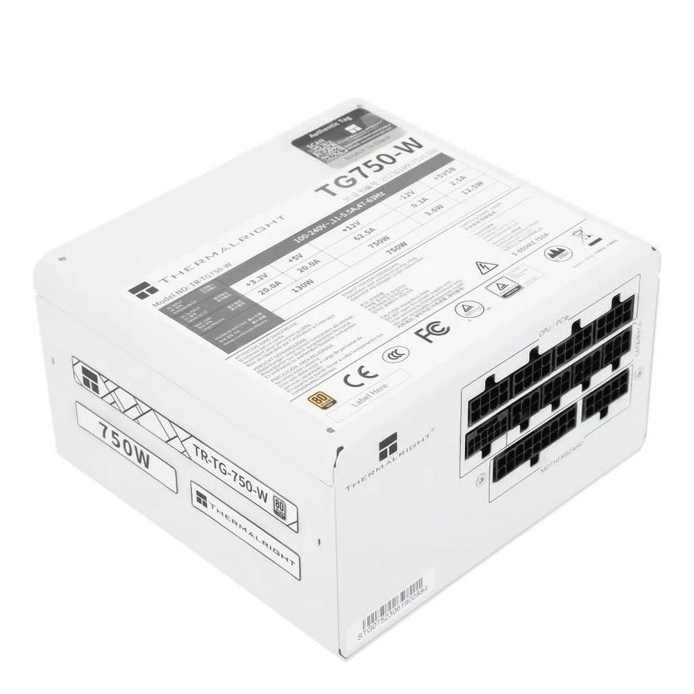 ThermalRight TG-750-W 750W 80Plus Gold 750W полностью модульный блок питания - White белый 2