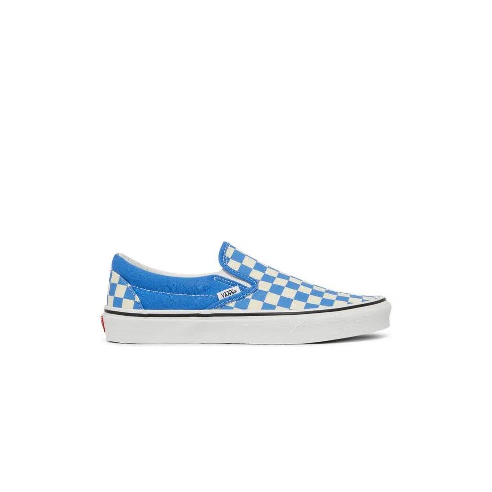 Слипоны Vans Classic Slip-On «Checkerboard — Nebulas Blue» 1