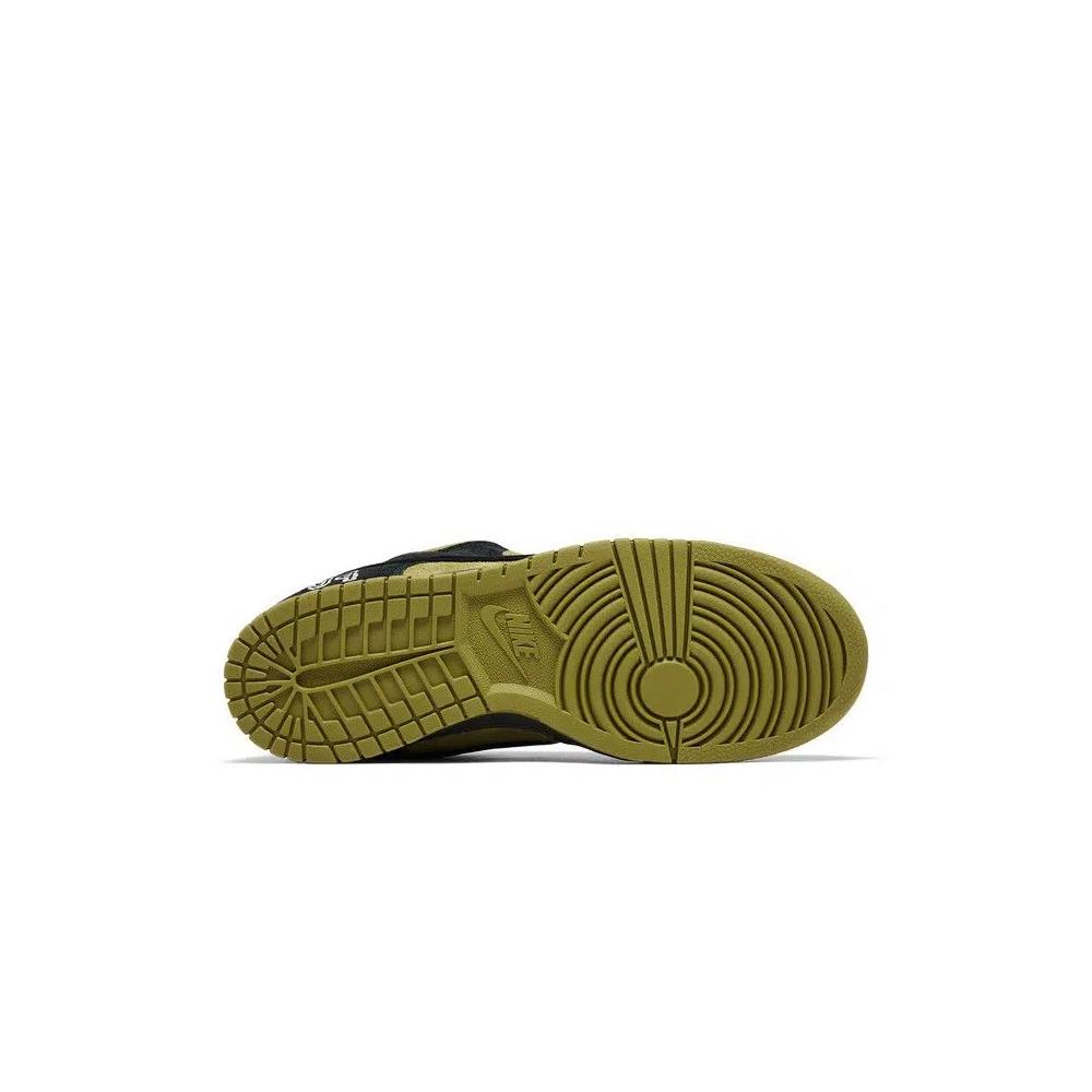 Кроссовки Supreme x Nike Dunk Low SB 'Camper Green' 4