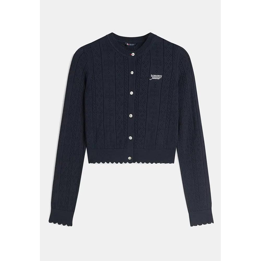 Облегающий кардиган с точечным узором и флагом - Tommy Jeans 5