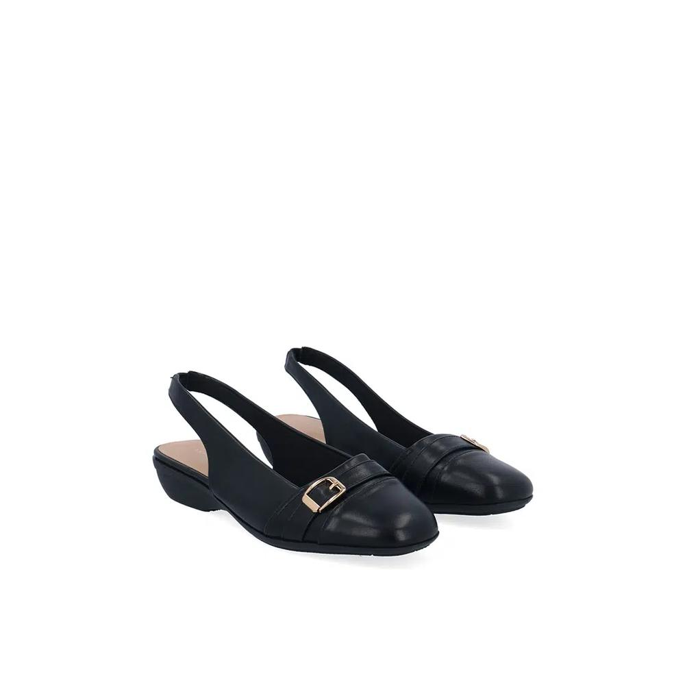 Черные босоножки на каблуке Bella Slingback 2