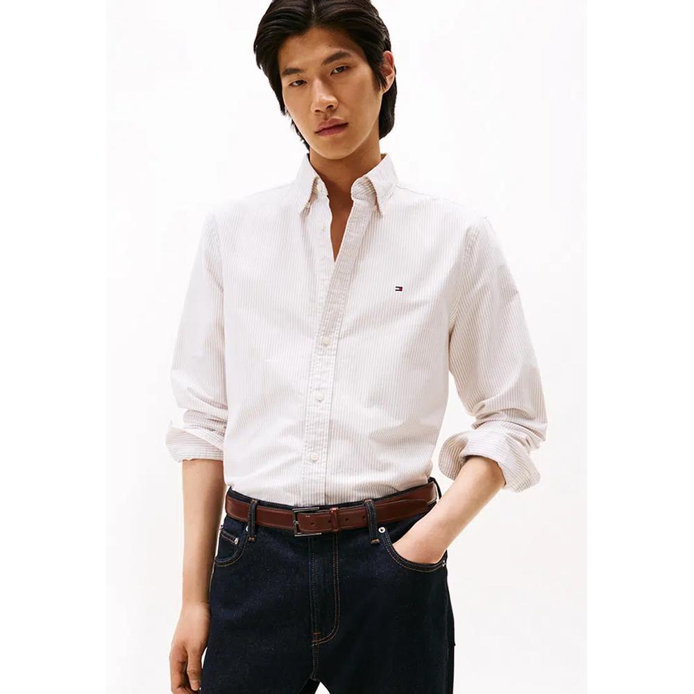Оксфордская рубашка в полоску Asia Fit Heritage - Tommy Mainline 1