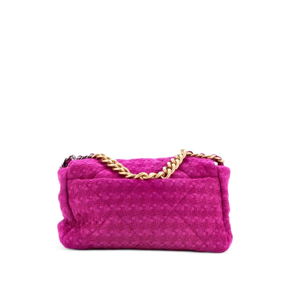 Большая стеганая сумка через плечо 19 Flap Bag 2