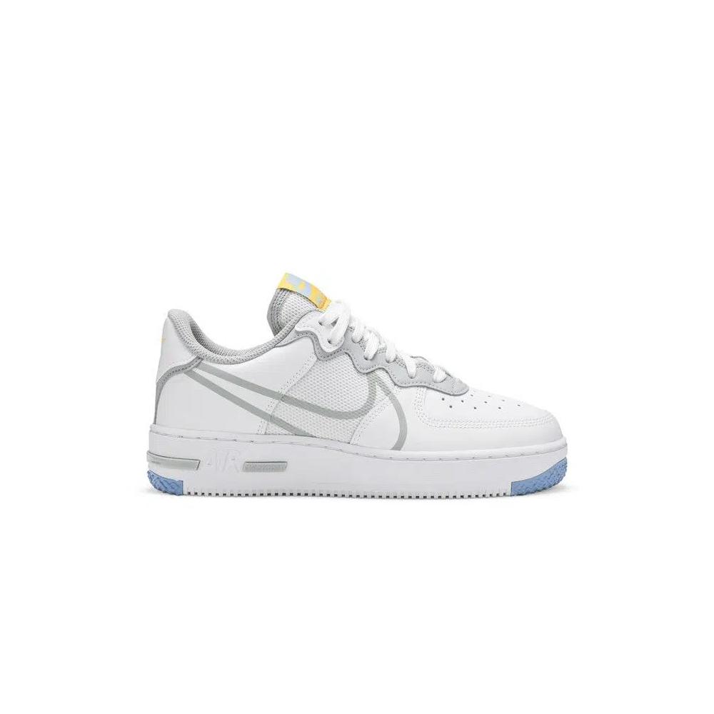 Кроссовки Nike Air Force 1 React 'Smoke Grey Gold' 1