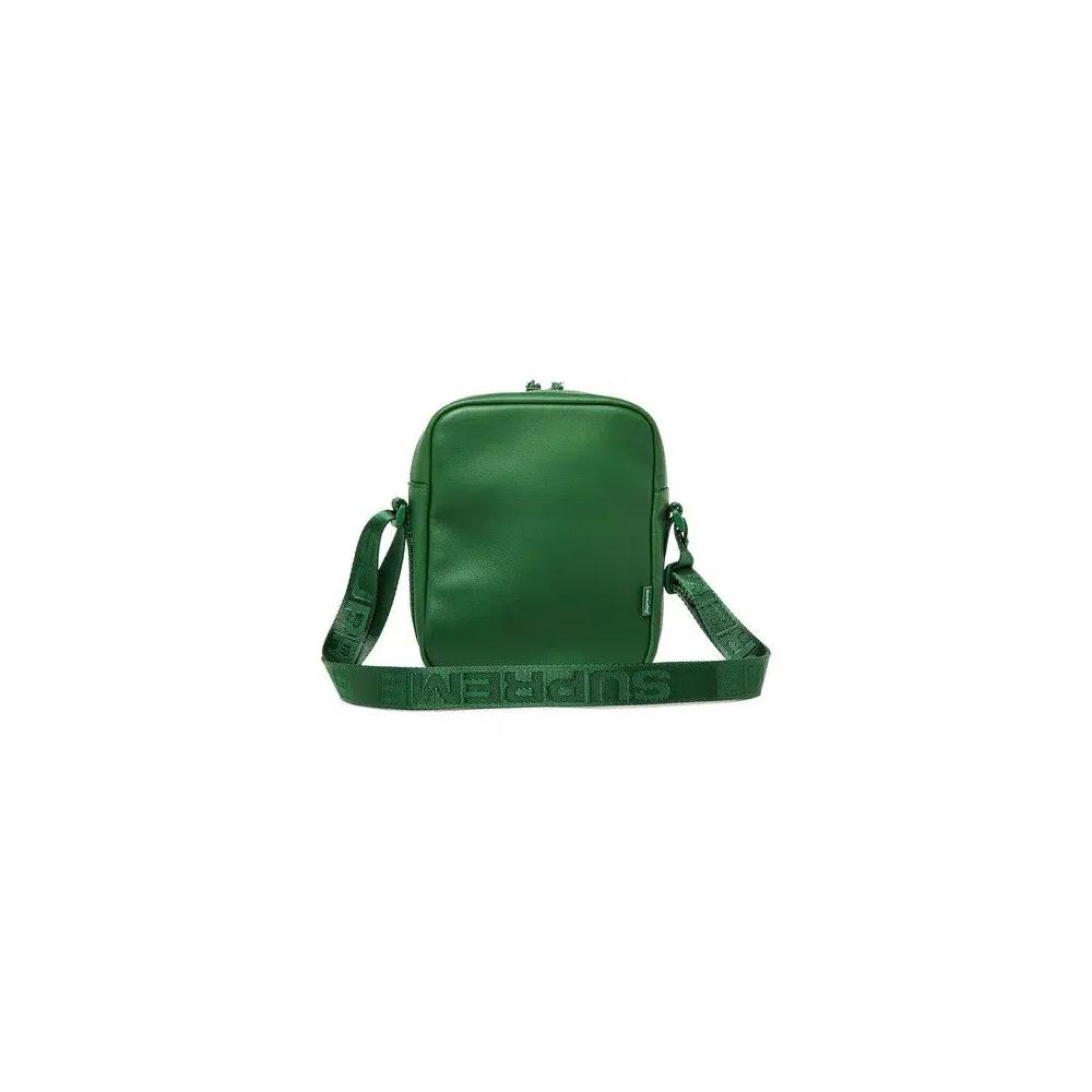 Сумки через плечо Supreme Leather Shoulder Bag 'Green' 2