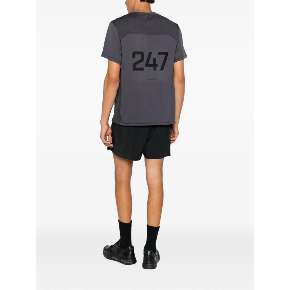 247 mesh-panel T-shirt 2