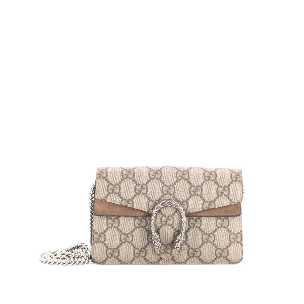 Dionysus Bag GG Coated Canvas Super Mini crossbody bag 1