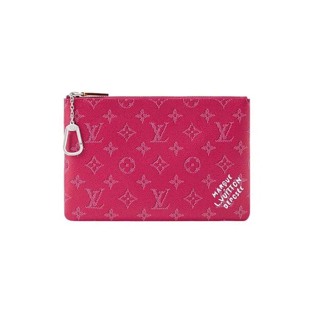 Кошельки Louis Vuitton Key Pouch M 'Pondicherry Pink Monogram Canvas' 1