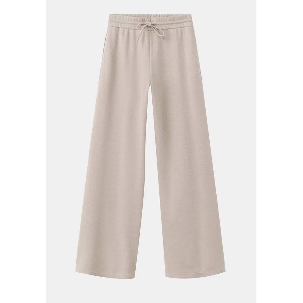 Мелковязаные прямые брюки 6