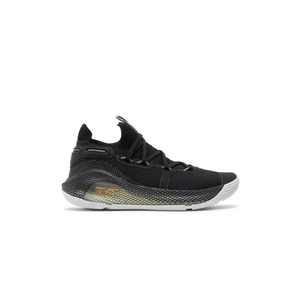 Кроссовки Under Armour Curry 6 Team 'Black Gold Metallic' 1