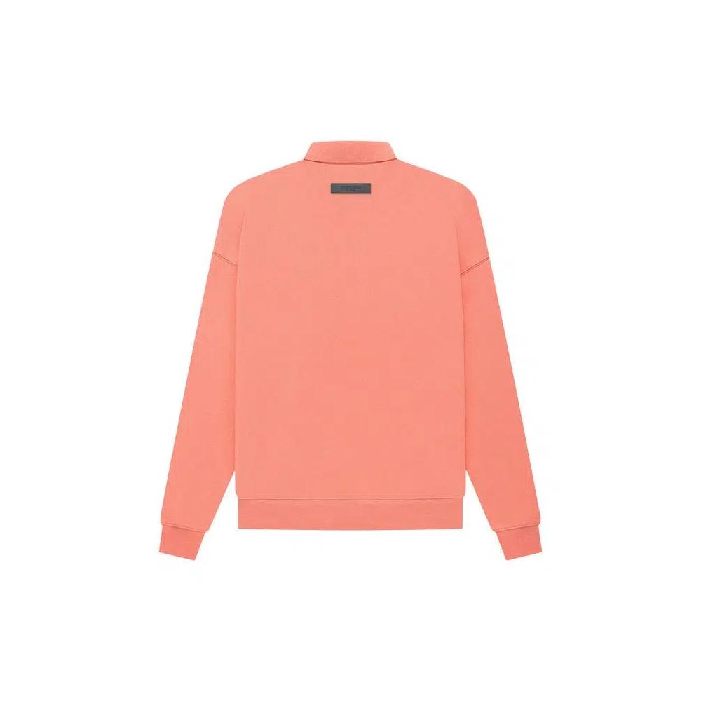 Поло Fear of God Essentials с длинным рукавом 'Coral' 2