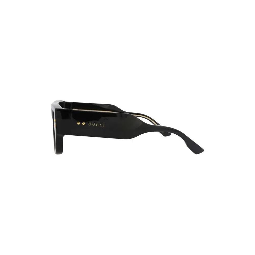 Очки Gucci Square-Frame Recycled Acetate 'Black/Grey' 3