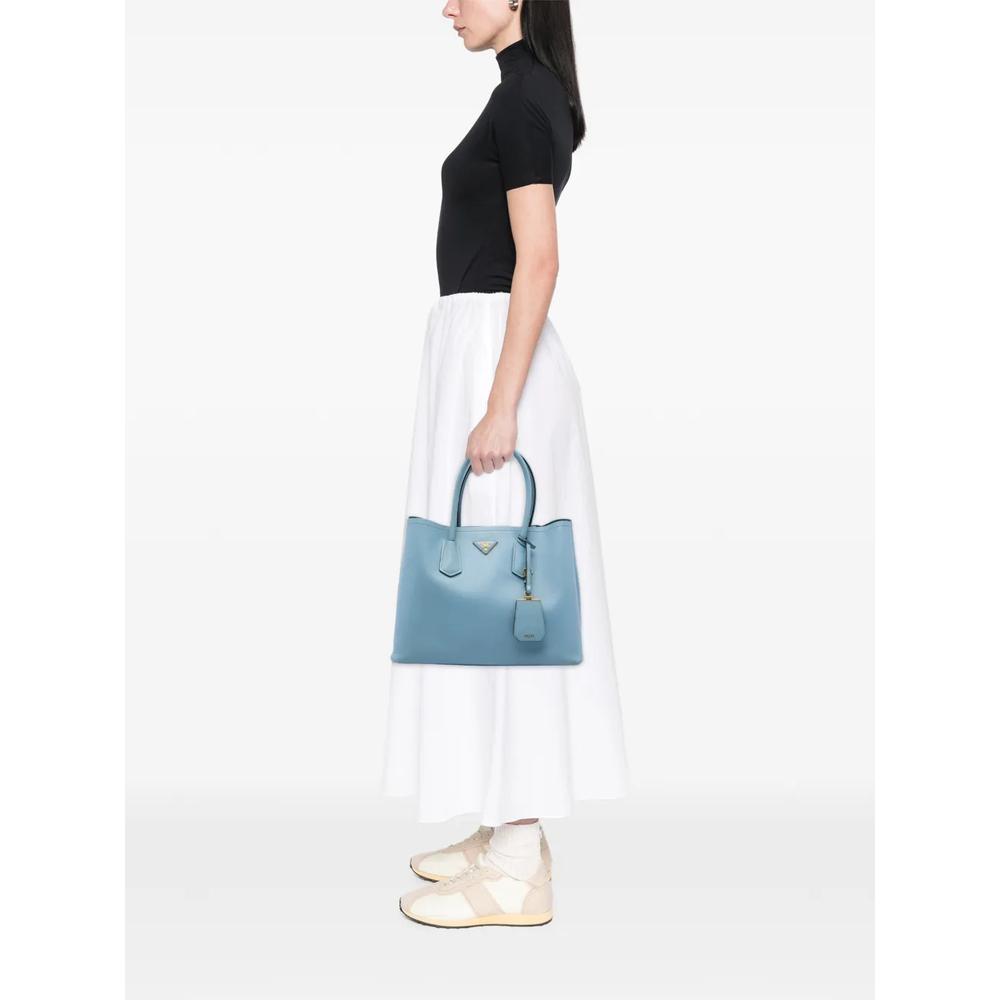 Большая сумка-сэтчел Saffiano Cuir Double (2010-2026 годы) 2