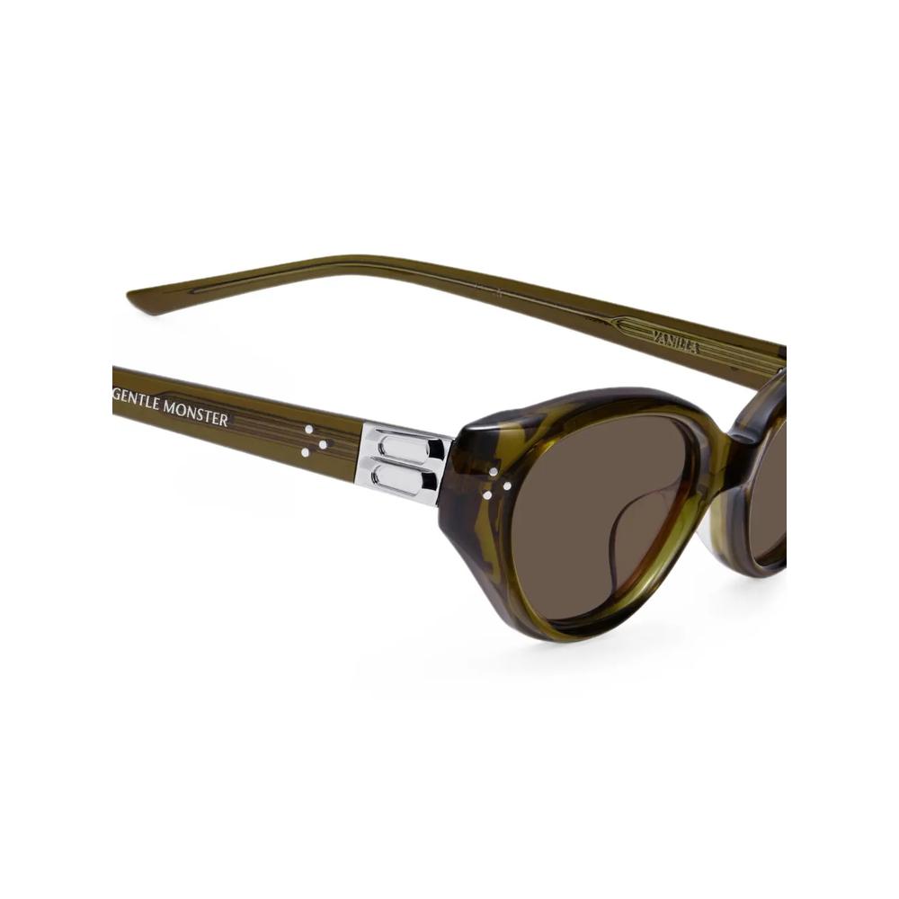 Vanilla cat-eye frame sunglasses 4