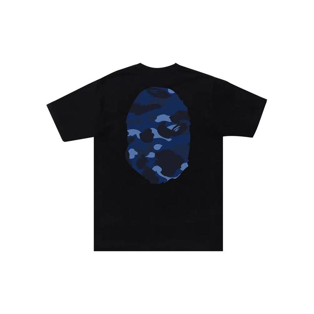 Футболки BAPE Color Camo Big Ape Head Tee 'Black/Navy' 2