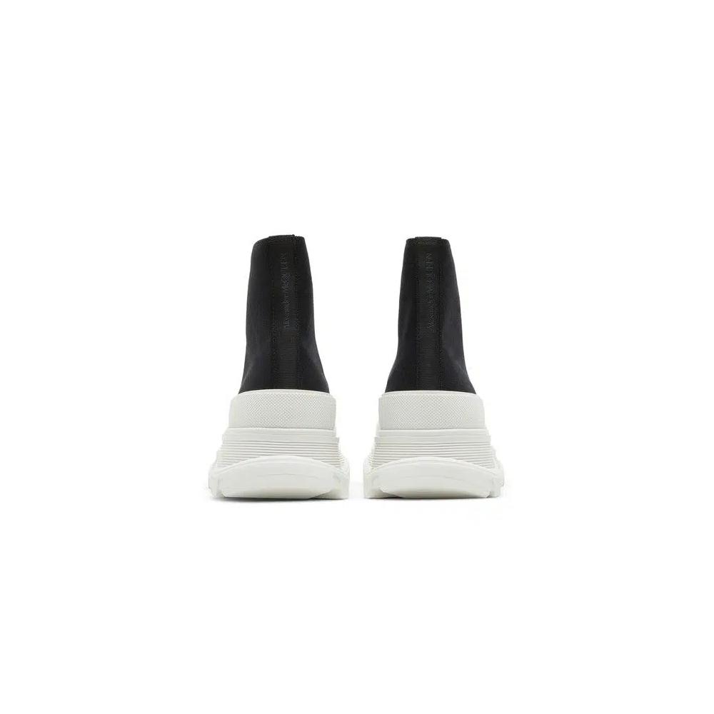 Кроссовки Alexander McQueen Tread Slick Boots 'Black White' 6