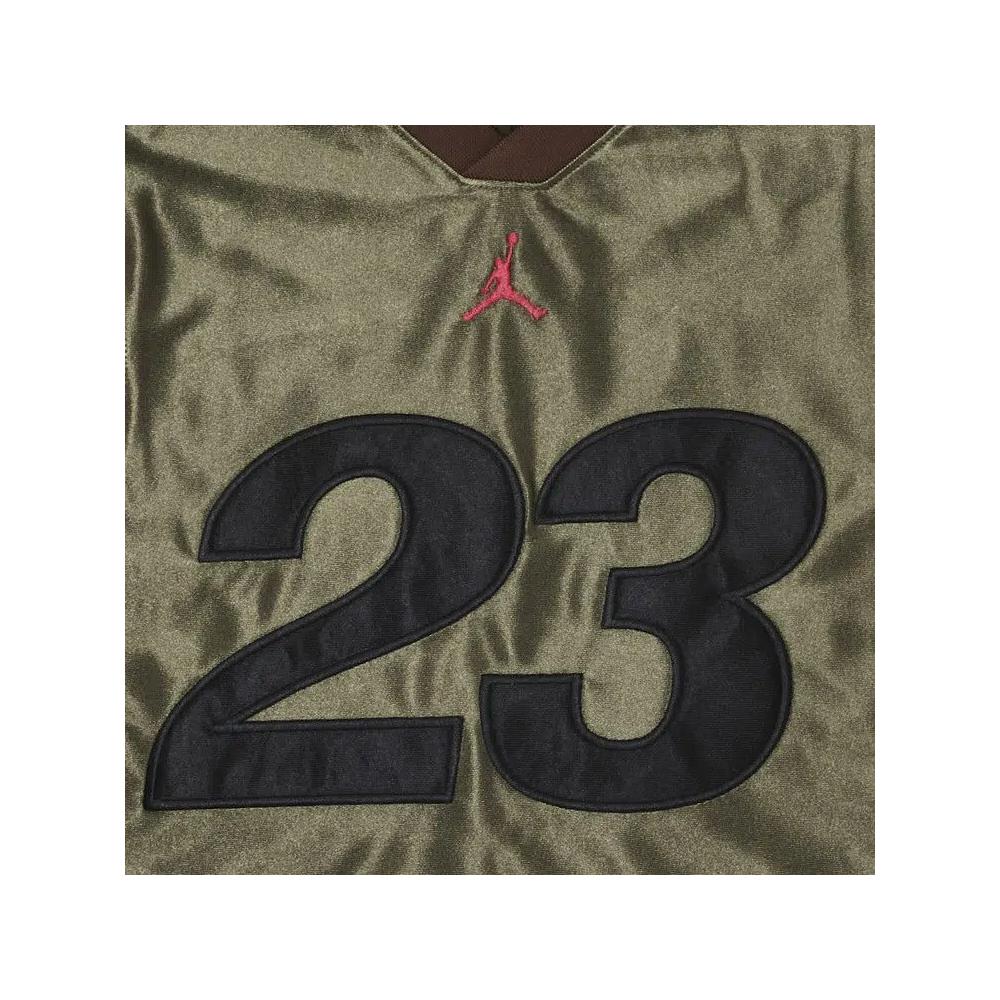 Джерси Supreme x Jordan Warm Up Jersey 'Olive' 3