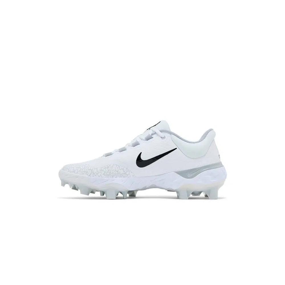 Шиповки Nike Alpha Huarache Elite 4 Low MCS 'White Black Wolf Grey' 3