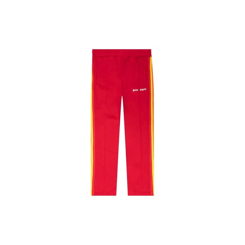 Штаны Palm Angels Kids Logo Rainbow Track Pant 'Red/White' 1