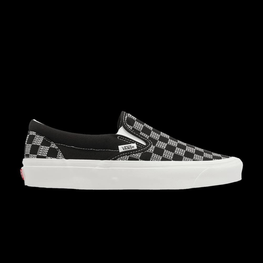Слипоны Vans Classic Slip-On 'Checker Check - Black White' 1