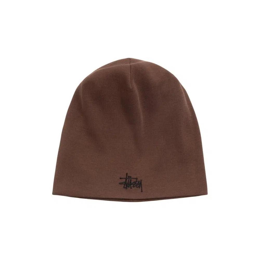 Шапки-бини Stussy Jersey Skullcap 'Коричневый' 1