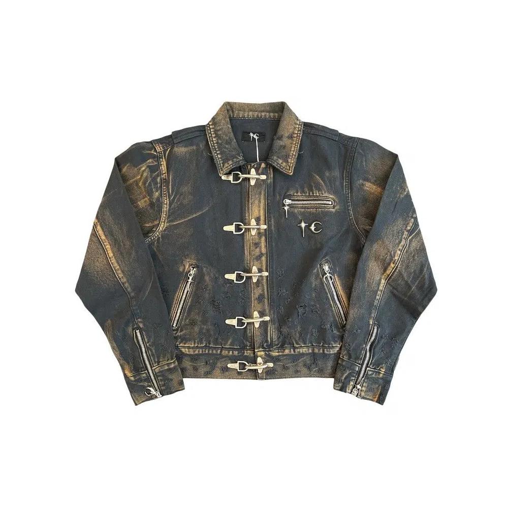 Куртки Thug Club Two Tone Washed Jacket «Rust/Black» 1