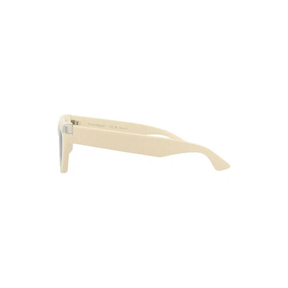 Очки Alexander McQueen Cat Eye-Frame Recycled Acetate Sunglasses 'Слоновая кость, коричневый' 3