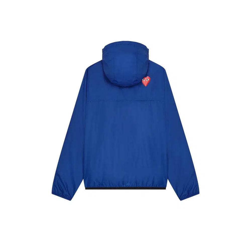 Куртки Comme des Garçons PLAY x K-Way Half-Zip Packable Jacket 'Синий' 2