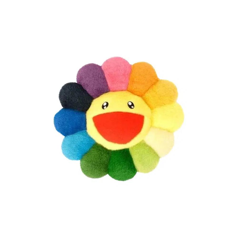 Подушки Takashi Murakami Flower Pillow Rainbow White 30cm 1