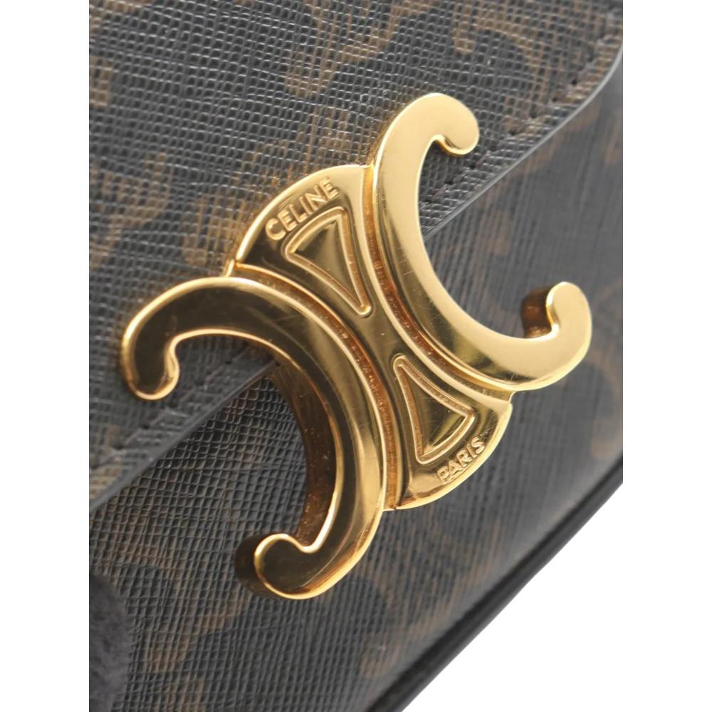 Сумка через плечо Mini Triomphe Coated Canvas Claude (2000-2026 годы) 2