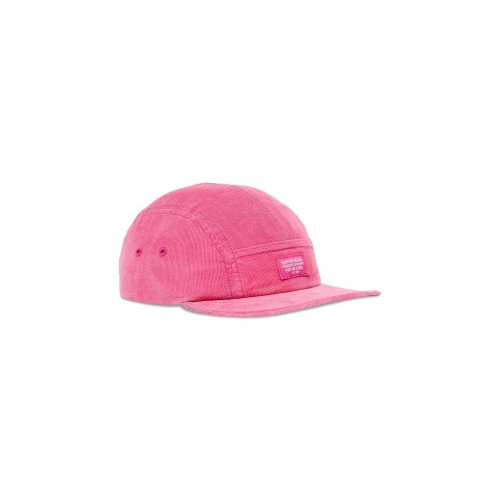 Кепки Supreme Corduroy Pocket Camp Cap 'Pink' 2