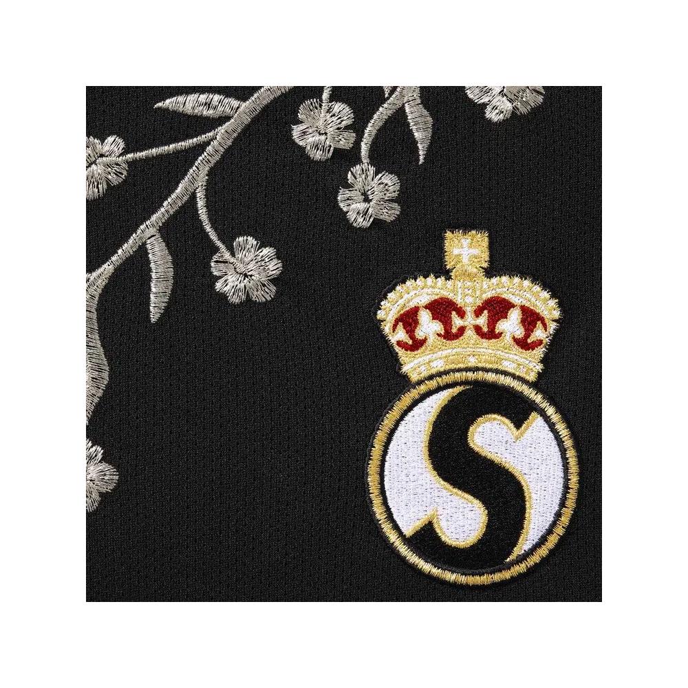 Топы Supreme Floral Soccer Jersey 'Black' 3
