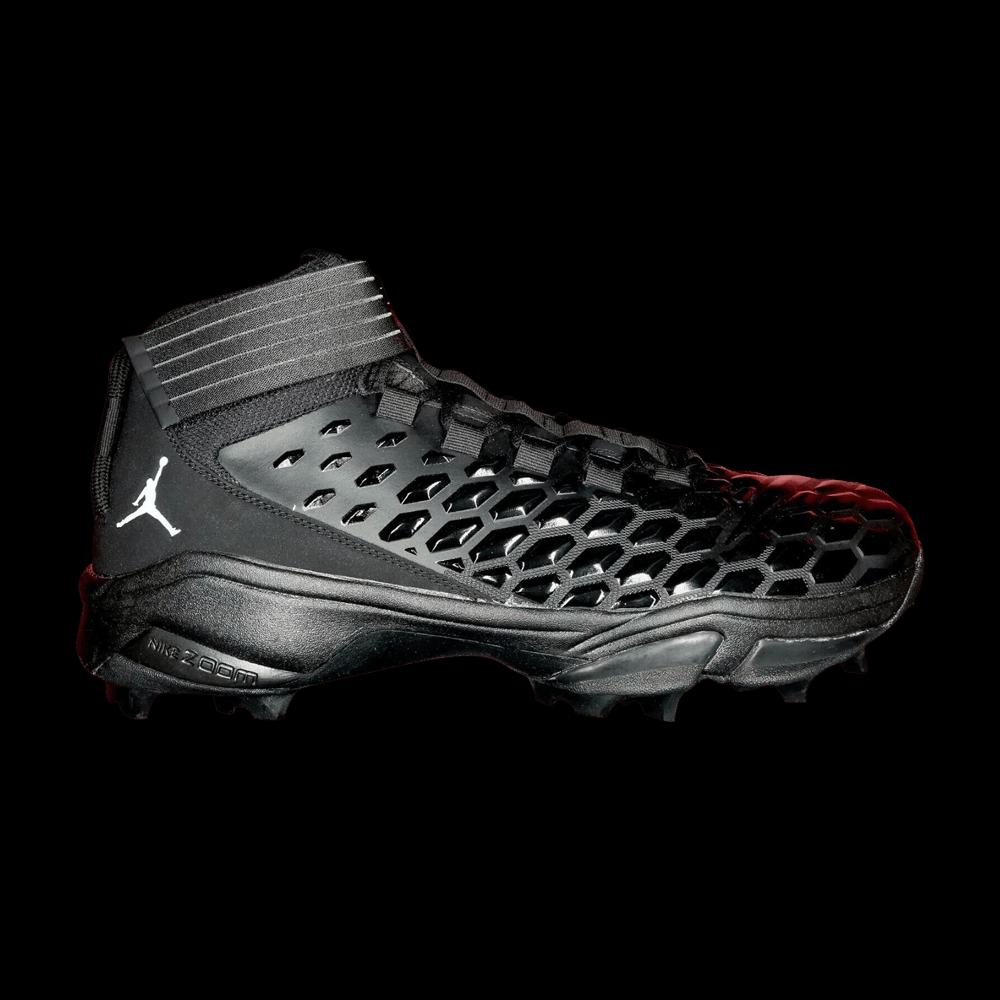 Бутсы Nike Jordan Force Savage Pro 2 Shark 'Black White' 1