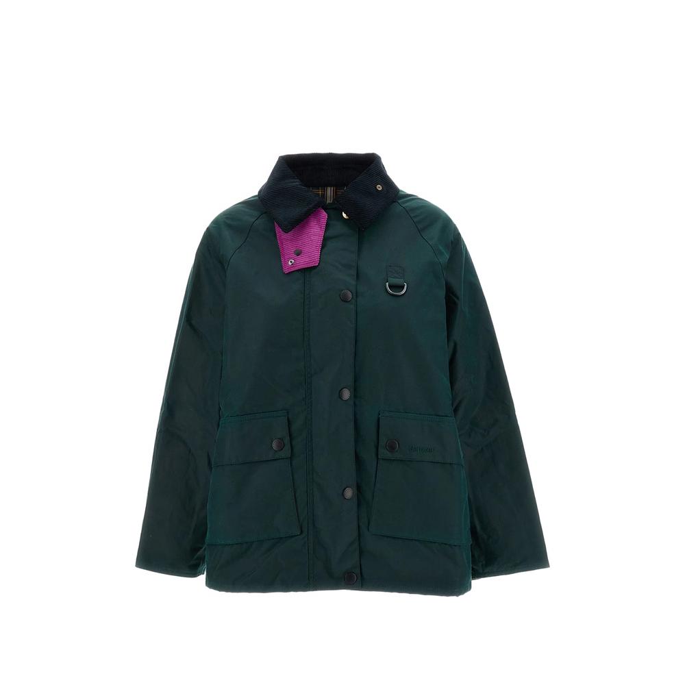 x Paul Smith Loves Barbour waxed cotton jacket 1