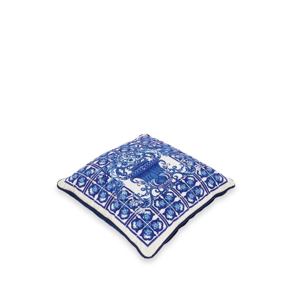 Подушка с принтом Majolica 2