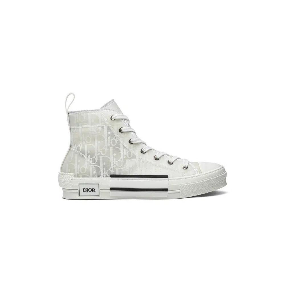 Кроссовки Dior B23 High 'Dior Oblique - White' 1