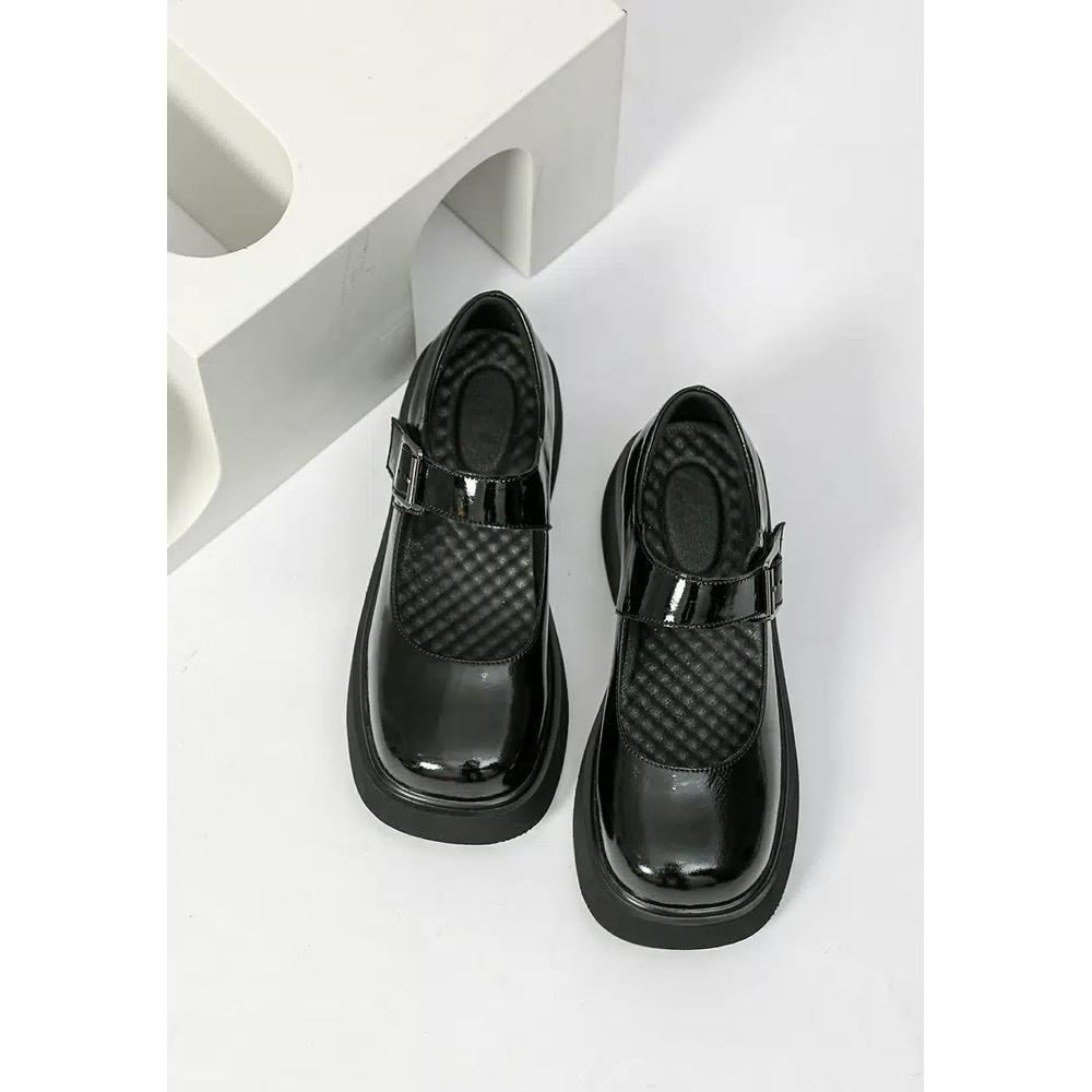 5CM Кожаные туфли Мэри Джейн MZ0071 2