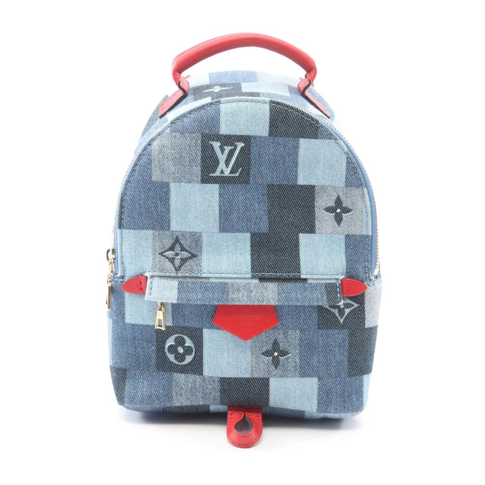 Рюкзак Monogram Denim Patchwork Mini Palm Springs (2020 год) 1