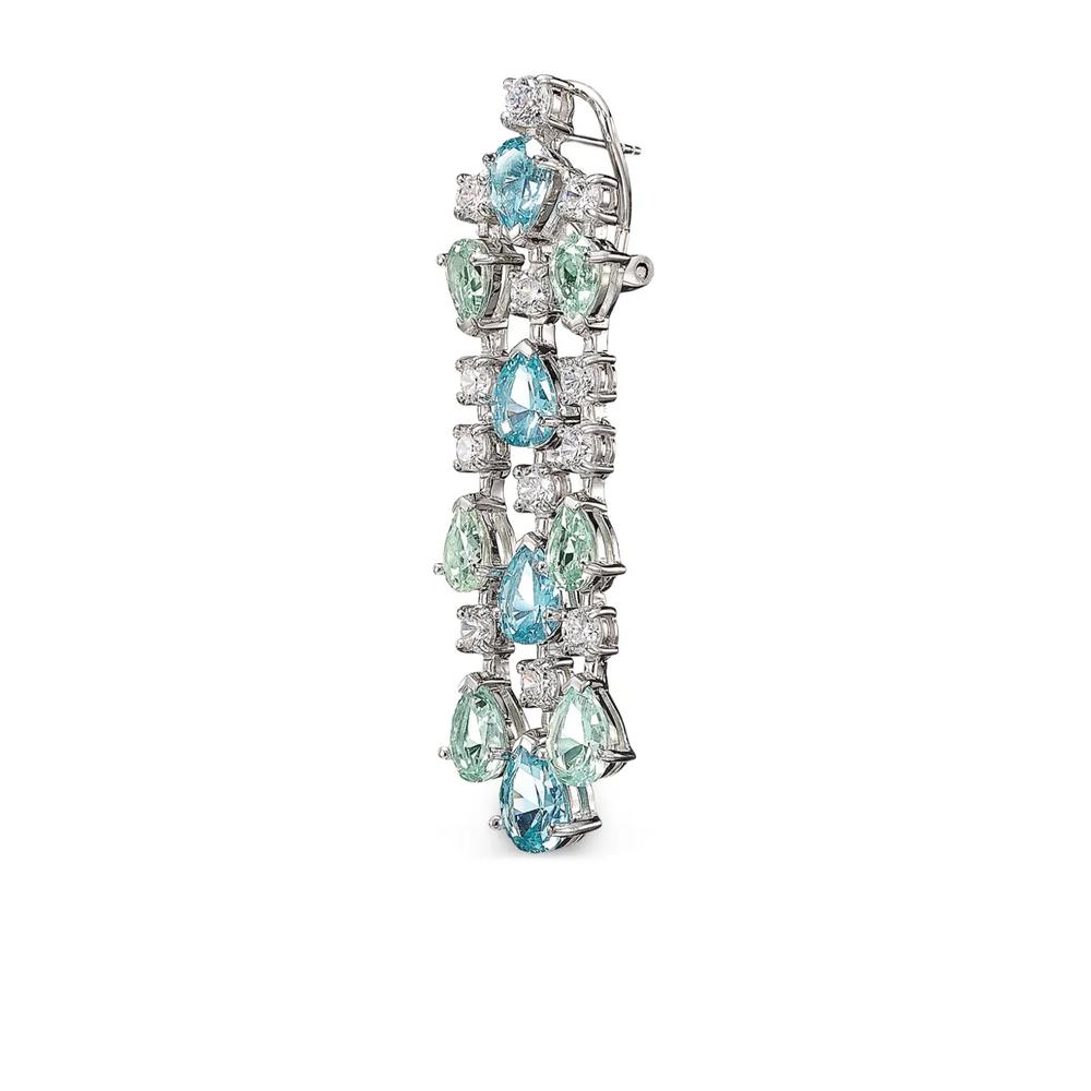 Серьги Valley Orchid Cascade из белого золота 2