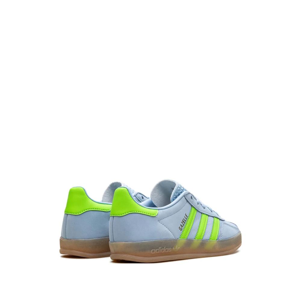 Кроссовки Gazelle Indoor Clear Sky/Solar Green 2
